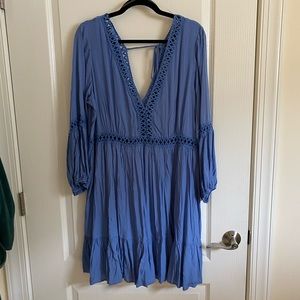 Haute Curve blue sun dress